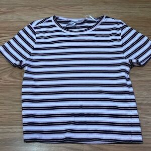 Striped T-Shirt. H&M Pastel Goth